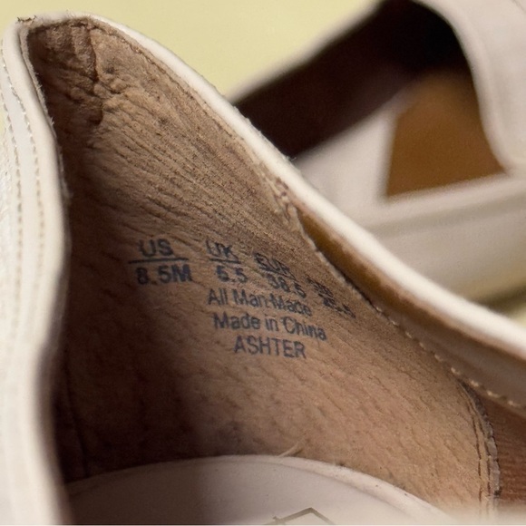 Franco Sarto Ashter Loafer Flat Square Toe Oatmeal - Picture 10 of 10